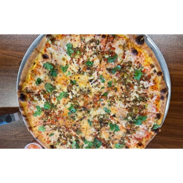 From India with Love "Curry Pizza".